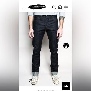 Rogue Territory Dark Blue Jeans